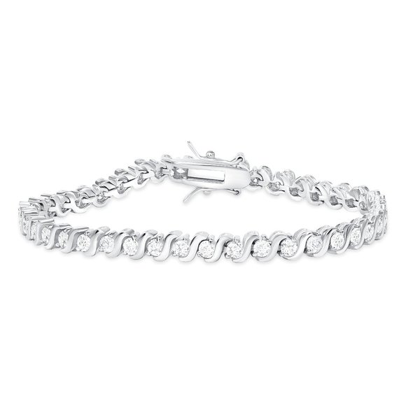 925 SILVER 5MM CZ TENNIS BRACELET